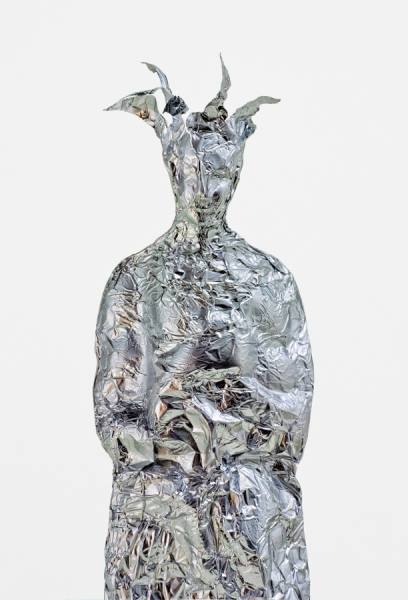 Photograph Jose Laino Foil Costume on One Eyeland